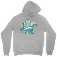 Cute Octopus Ocean Sea Girl (1) Unisex Hoodie | Artistshot