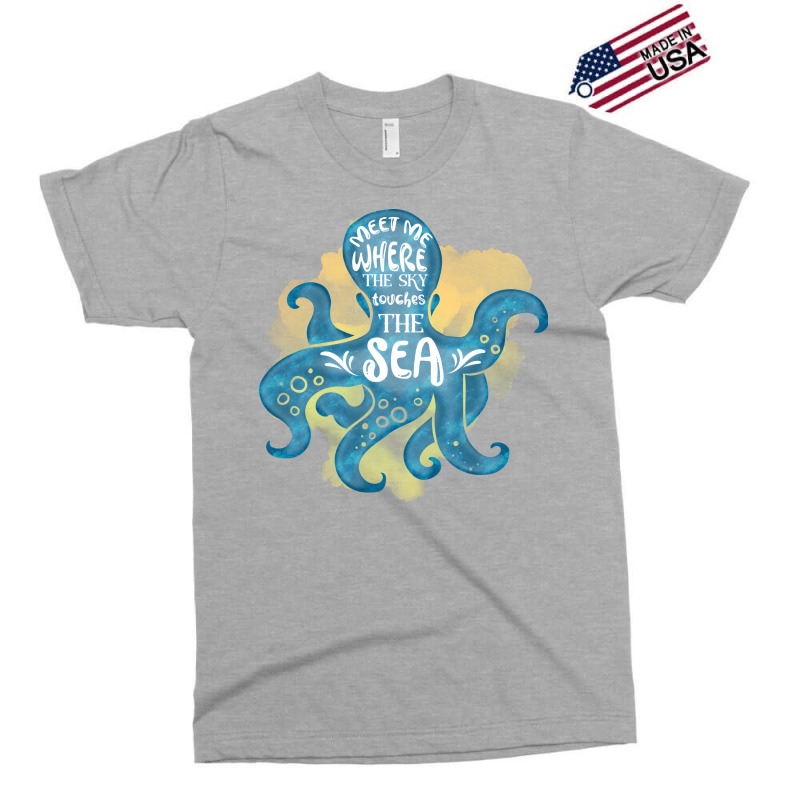 Cute Octopus Ocean Sea Girl (1) Exclusive T-shirt | Artistshot