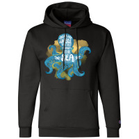 Cute Octopus Ocean Sea Girl (1) Champion Hoodie | Artistshot