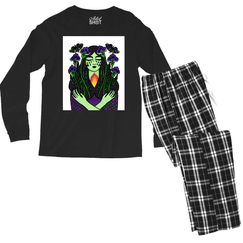 Global Warming 1 Cool Nature (1) (1) Men's Long Sleeve Pajama Set | Artistshot