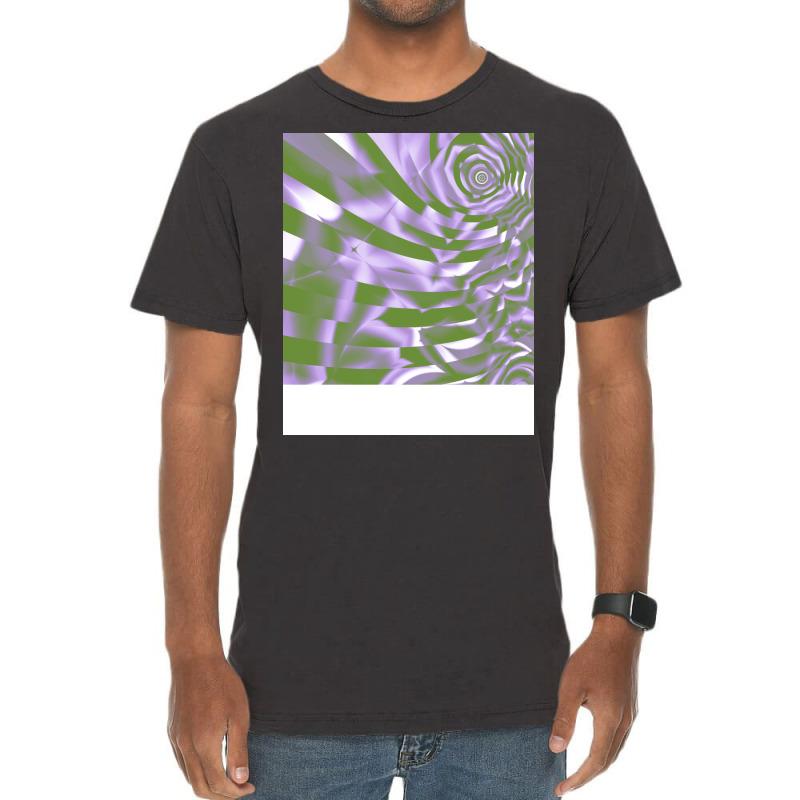 Genderqueer Pride Abstract Crumpled Striped Layers Vintage T-shirt | Artistshot