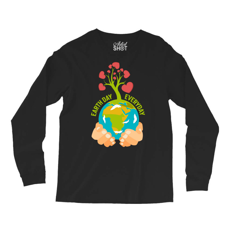 Earth Day Happy Earth Day Summer (1) (1) Long Sleeve Shirts | Artistshot