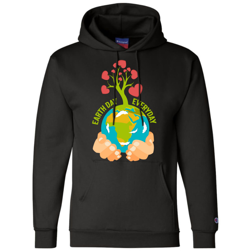 Earth Day Happy Earth Day Summer (1) (1) Champion Hoodie | Artistshot