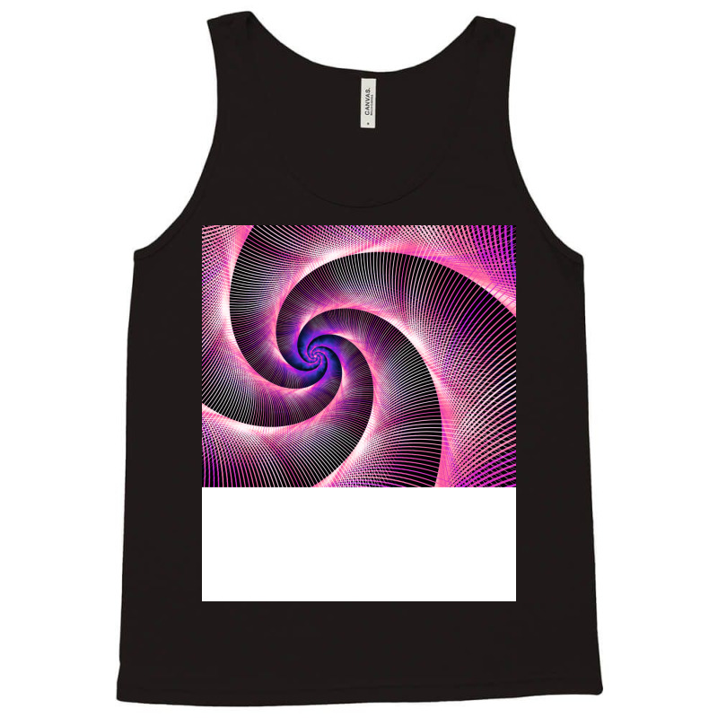 Genderfluid Pride Thin Luminescent Lines Spiral 70 Tank Top | Artistshot