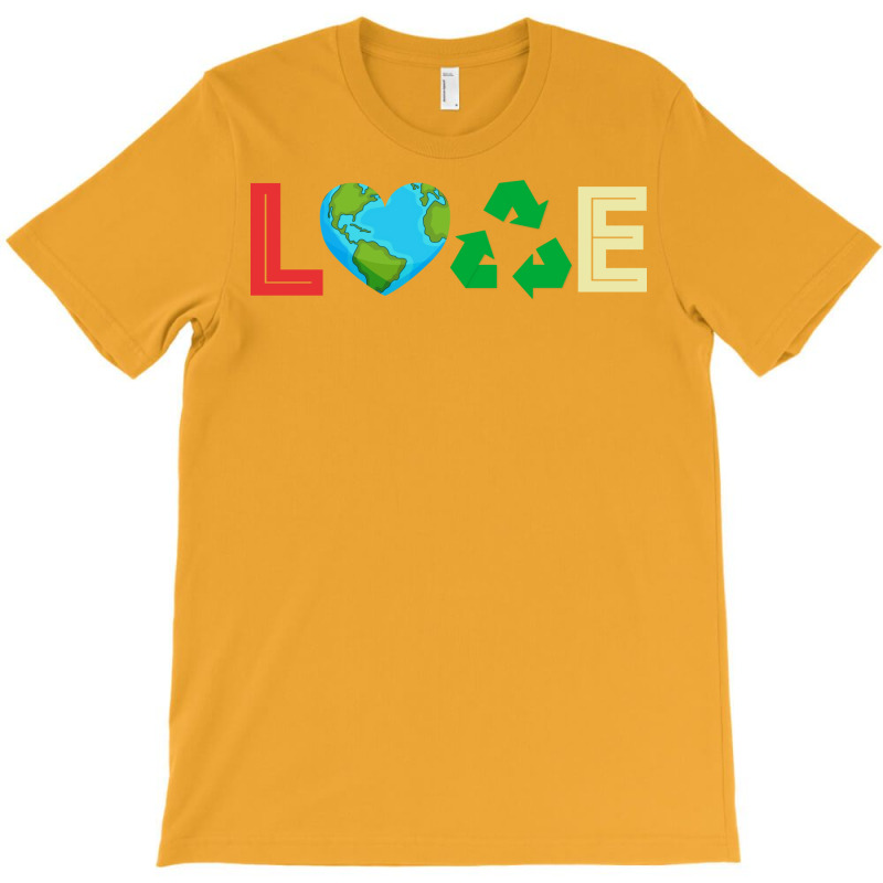 Love Earth Day Vintage Recycle Green Girl (1) (1) T-Shirt by kouchtolleyx | Artistshot