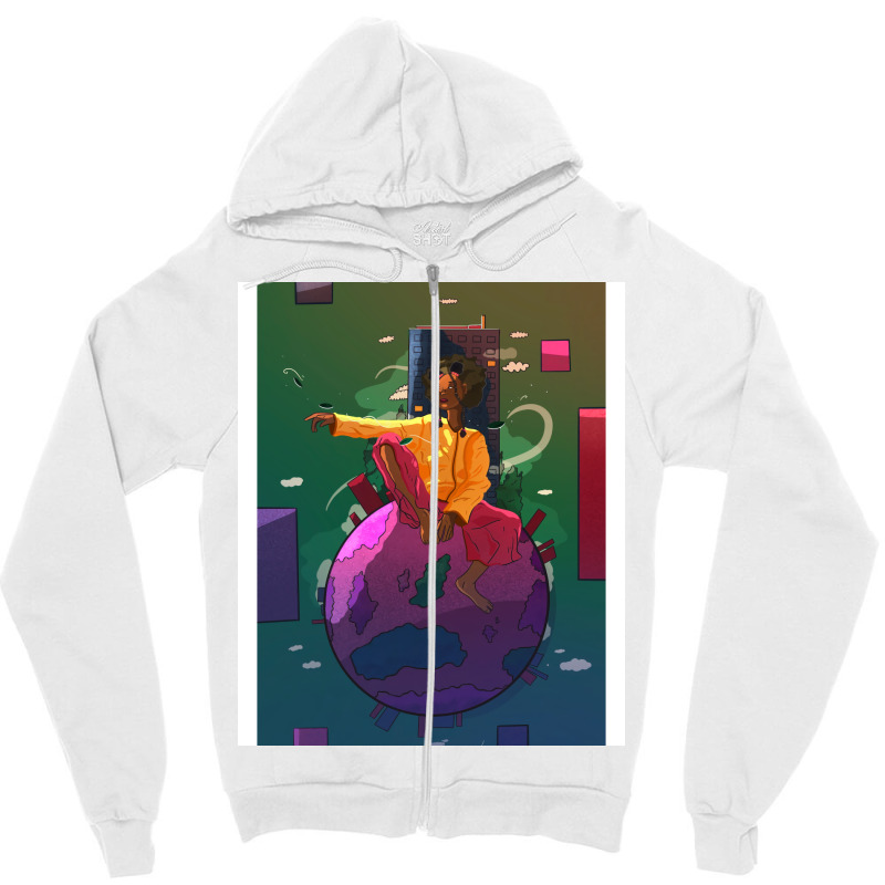 Earth Funny (1) (1) Zipper Hoodie | Artistshot