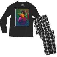 Earth Funny (1) (1) Men's Long Sleeve Pajama Set | Artistshot