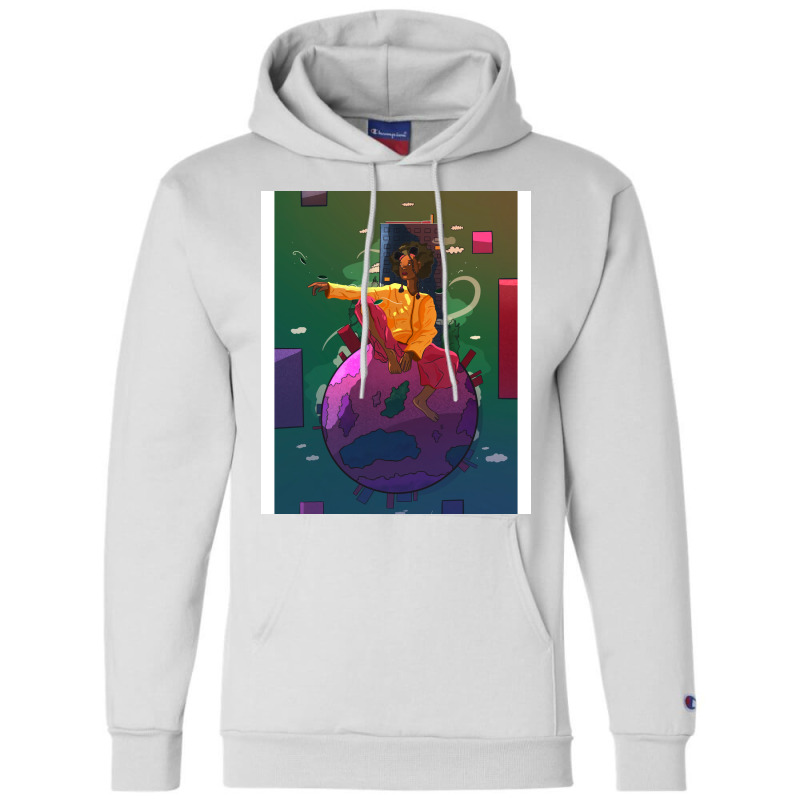 Earth Funny (1) (1) Champion Hoodie | Artistshot