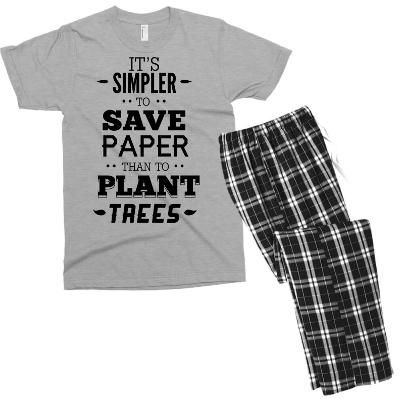 Environmentalism Quote Summer (1) Men's T-shirt Pajama Set | Artistshot