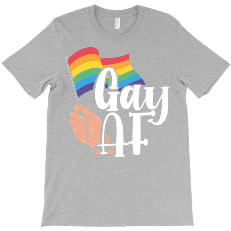 Lgbt Gay Pride Month Gay Af Music T-shirt | Artistshot