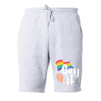 Lgbt Gay Pride Month Gay Af Music Fleece Short | Artistshot