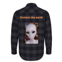 Funny Humour About Global Warming Gift (1) (1) Flannel Shirt | Artistshot