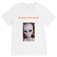 Funny Humour About Global Warming Gift (1) (1) V-neck Tee | Artistshot