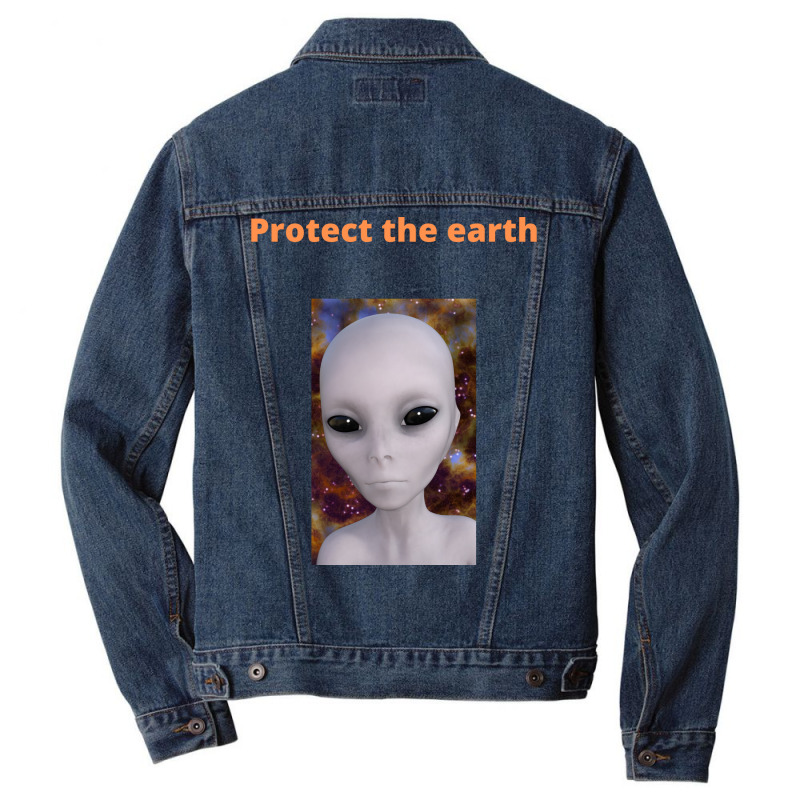 Funny Humour About Global Warming Gift (1) (1) Men Denim Jacket | Artistshot