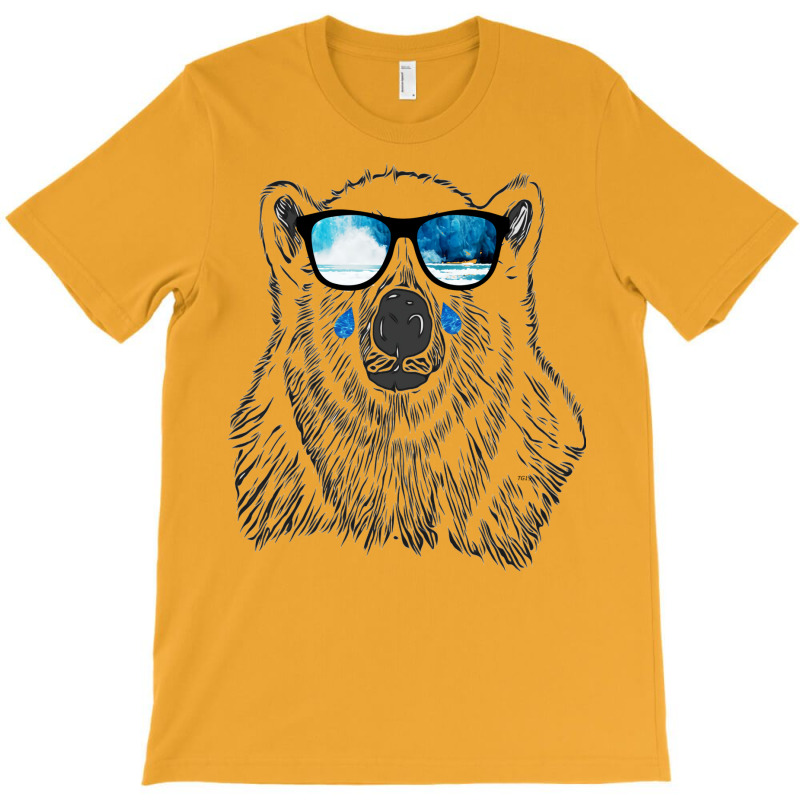 Polar Bear Habitat Loss To Global Warming In Arcti T-Shirt by kouchtolleyx | Artistshot