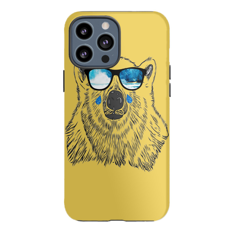 Polar Bear Habitat Loss To Global Warming In Arcti iPhone 13 Pro Max Case by kouchtolleyx | Artistshot