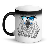 Polar Bear Habitat Loss To Global Warming In Arcti Magic Mug | Artistshot