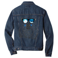 Polar Bear Habitat Loss To Global Warming In Arcti Men Denim Jacket | Artistshot