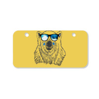 Polar Bear Habitat Loss To Global Warming In Arcti Bicycle License Plate | Artistshot