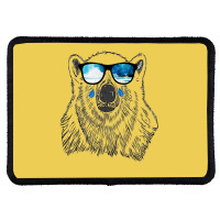 Polar Bear Habitat Loss To Global Warming In Arcti Rectangle Patch | Artistshot