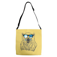 Polar Bear Habitat Loss To Global Warming In Arcti Adjustable Strap Totes | Artistshot