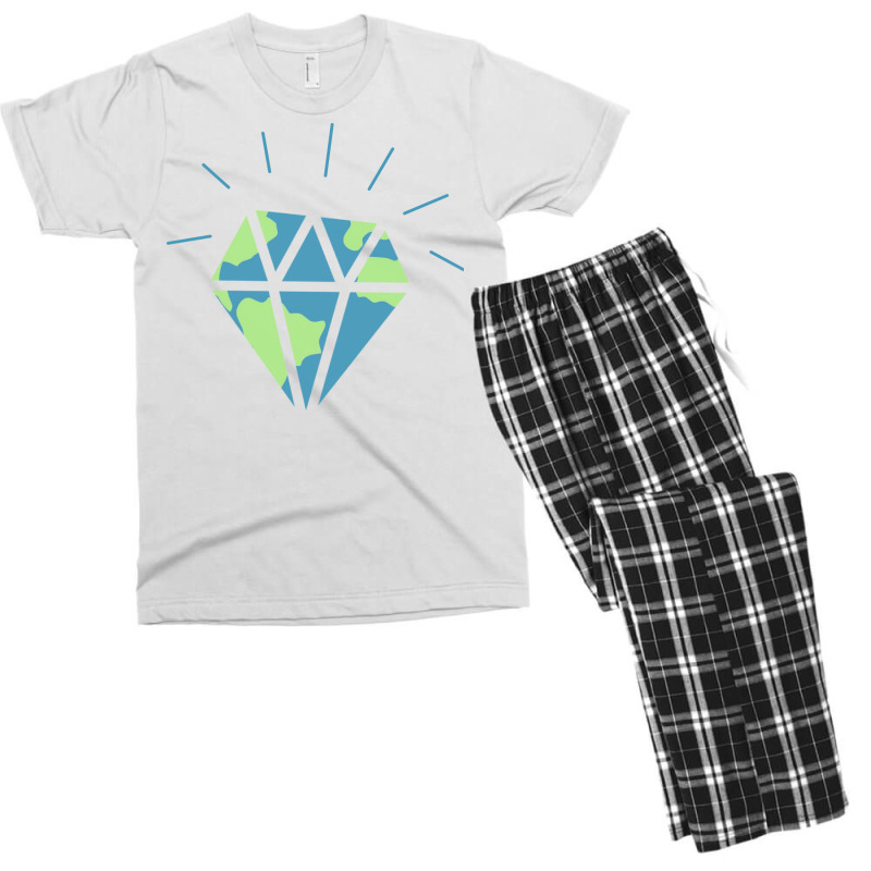 Precious Earth Funny (1) (1) Men's T-shirt Pajama Set by kouchtolleyx | Artistshot