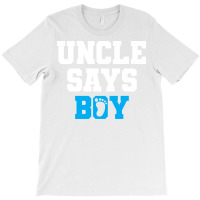 Gender Reveal Uncle Red T-shirt | Artistshot