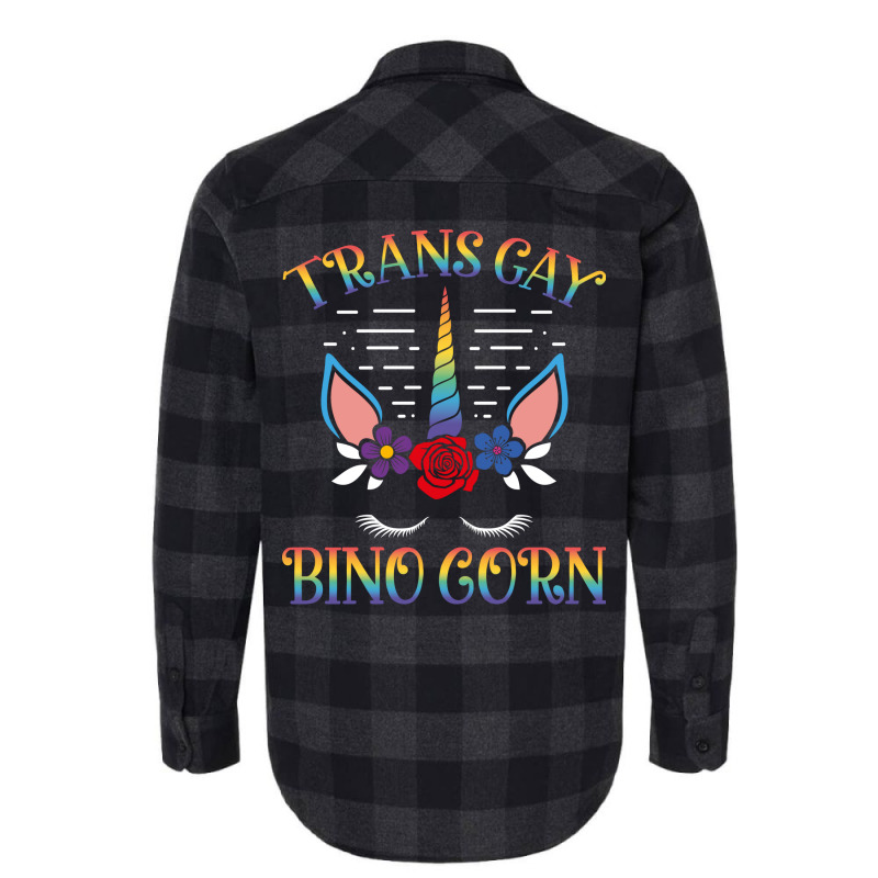 Lgbt Gay Pride Month Trans Gay Bino Corn Boy Flannel Shirt | Artistshot