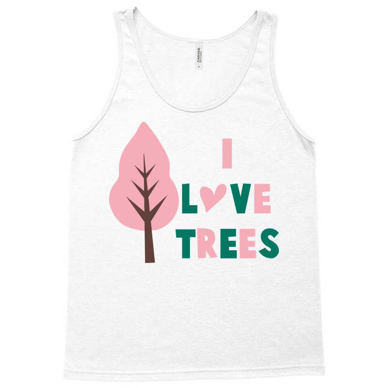 I Love Trees 70s (1) Tank Top | Artistshot