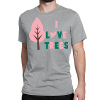 I Love Trees 70s (1) Classic T-shirt | Artistshot