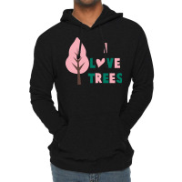 I Love Trees 70s (1) Lightweight Hoodie | Artistshot