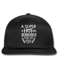 Iron Worker Girlfriend Union Ironworker Wife Retro Printed Hat | Artistshot