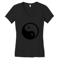 Ying Yang Pop Socket 1 Women's V-neck T-shirt | Artistshot