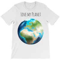 Love Planet Cute (1) (1) T-shirt | Artistshot