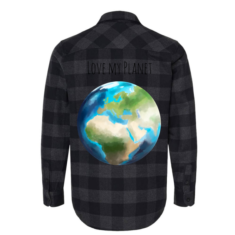 Love Planet Cute (1) (1) Flannel Shirt | Artistshot