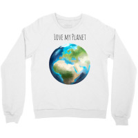 Love Planet Cute (1) (1) Crewneck Sweatshirt | Artistshot