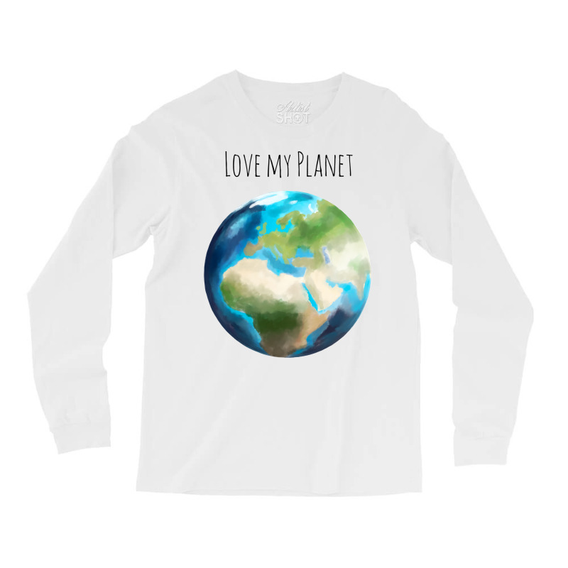 Love Planet Cute (1) (1) Long Sleeve Shirts | Artistshot