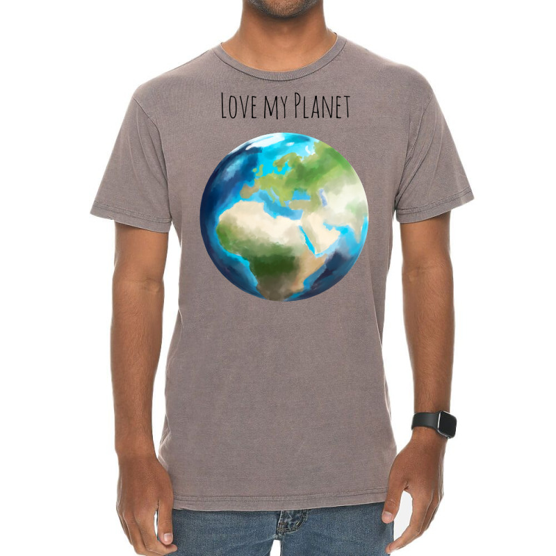 Love Planet Cute (1) (1) Vintage T-shirt | Artistshot