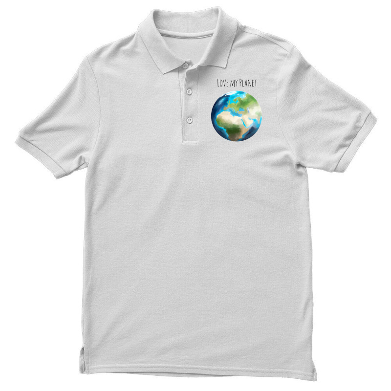 Love Planet Cute (1) (1) Men's Polo Shirt | Artistshot