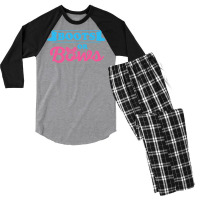 Western Gender Reveal Quote For A Country Family H Men's 3/4 Sleeve Pajama Set | Artistshot