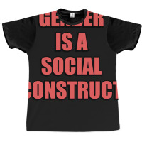 Gender Is A Social Construct Retro Music Graphic T-shirt | Artistshot