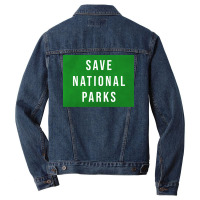 Save National Parks Hipster (1) (1) Men Denim Jacket | Artistshot