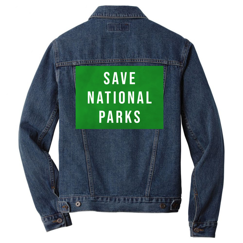 Save National Parks Hipster (1) (1) Men Denim Jacket by kouchtolleyx | Artistshot