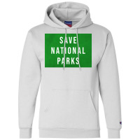 Save National Parks Hipster (1) (1) Champion Hoodie | Artistshot