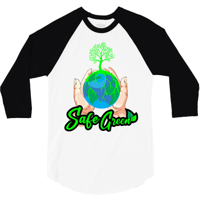 Save Green Humor (1) (1) 3/4 Sleeve Shirt | Artistshot