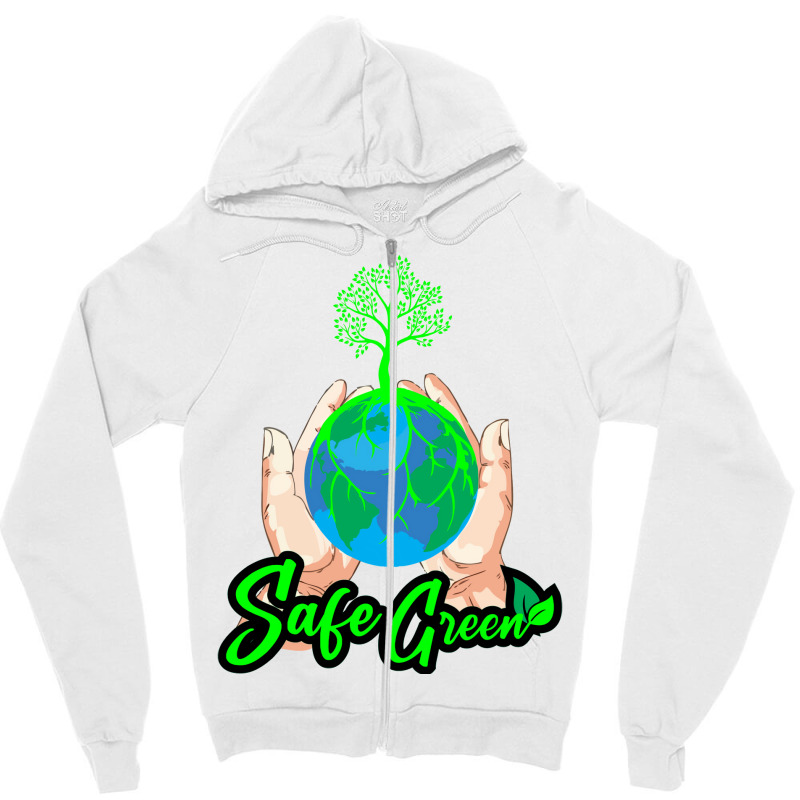 Save Green Humor (1) (1) Zipper Hoodie | Artistshot