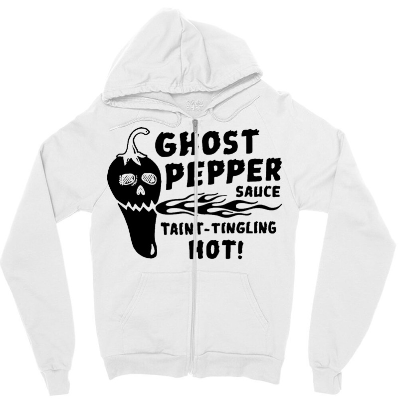 Ghost Pepper Sauce Quote Zipper Hoodie by yazidukolopt | Artistshot