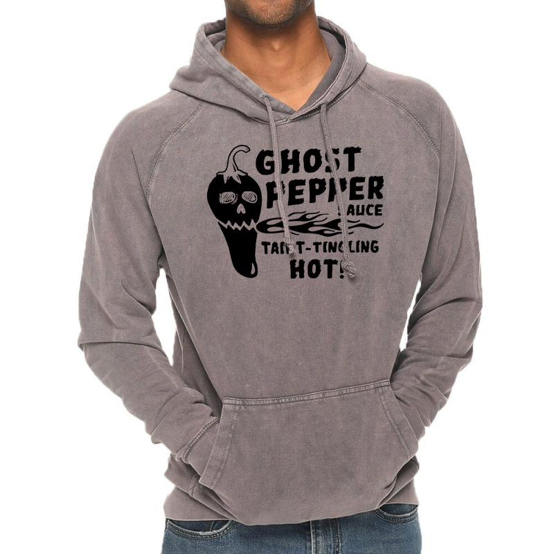 Ghost Pepper Sauce Quote Vintage Hoodie by yazidukolopt | Artistshot