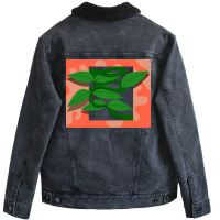 Plant Wall Summer (1) (1) Unisex Sherpa-lined Denim Jacket | Artistshot