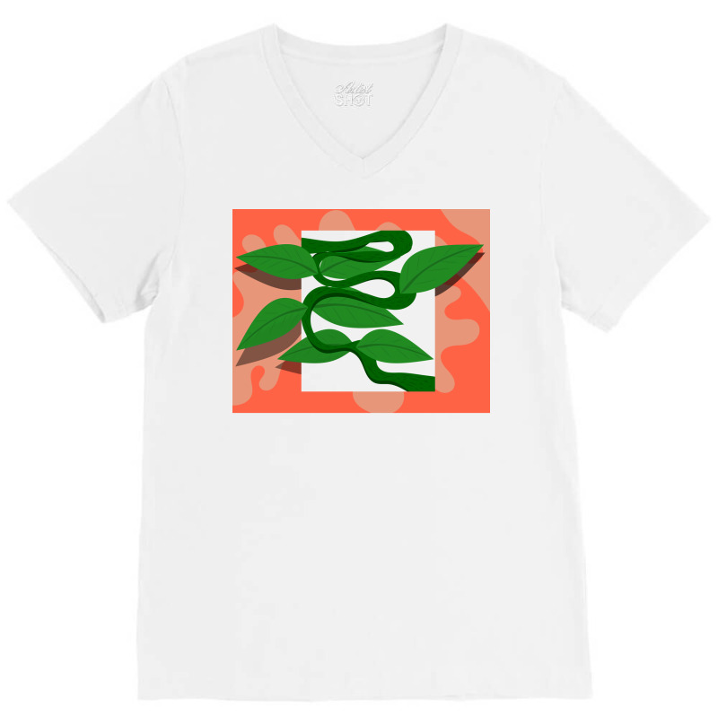 Plant Wall Summer (1) (1) V-neck Tee | Artistshot